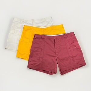 Vtg Y2K Sportif Lauderdale Short Mens 46 LOT of 3 Cargo Gorpcore Fishing Utility
